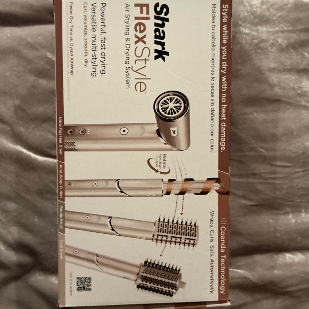 Shark FlexStyle Air Styling & Drying System - only 1 attachment used!